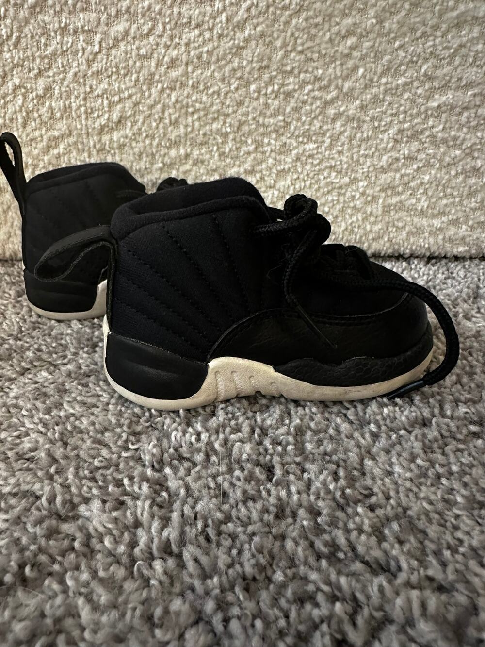 Toddler Size 4C Black Athletic Sneakers